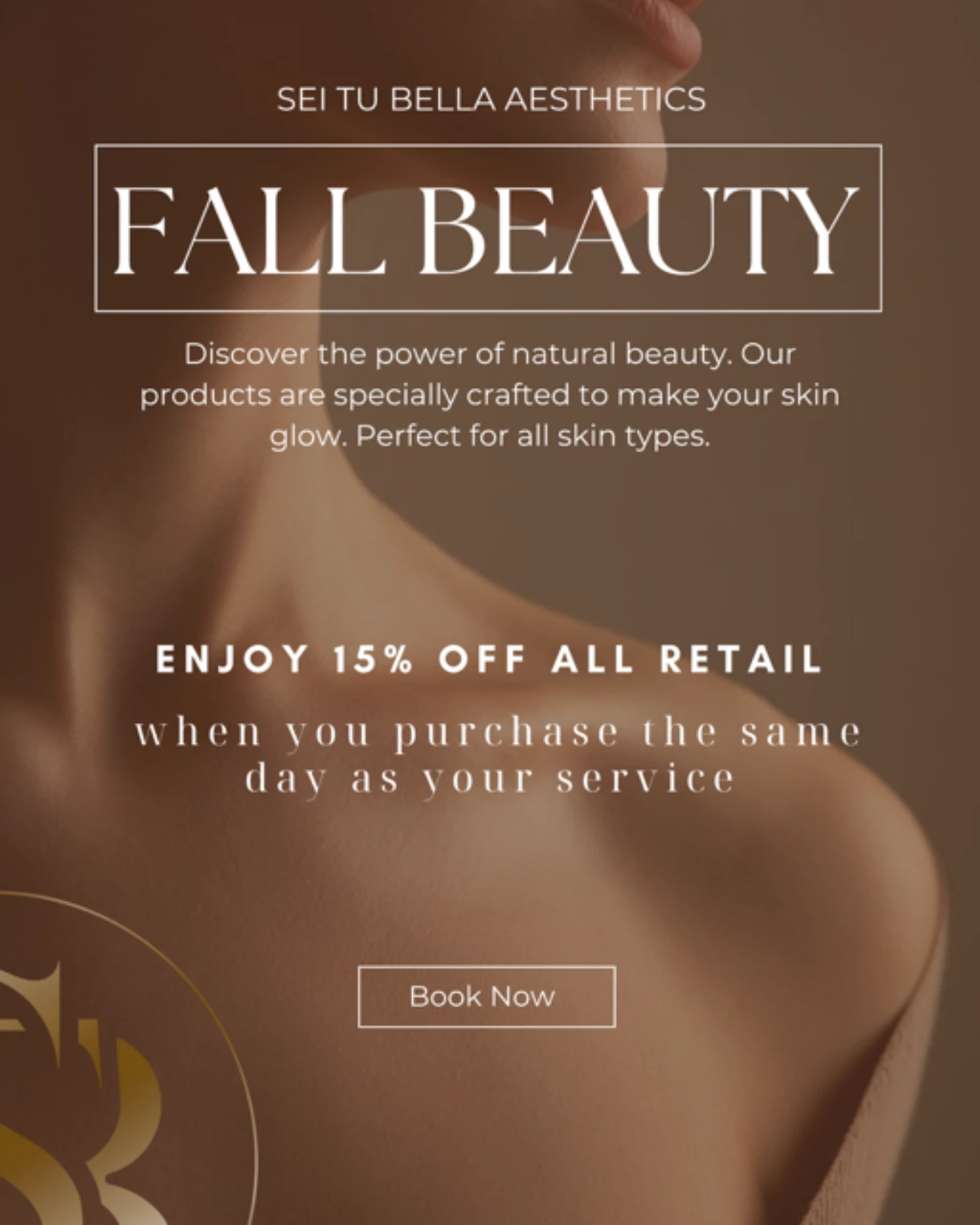 Promotional image for fall beauty services